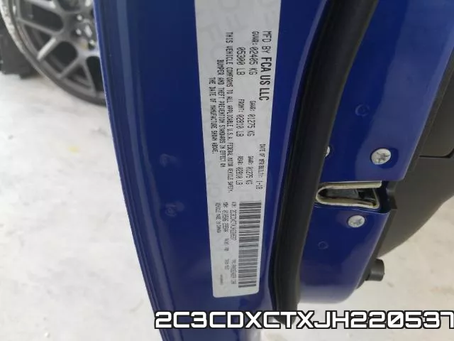2C3CDXCTXJH220537 фото 2