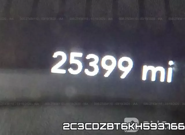 2C3CDZBT6KH593766 фото 8