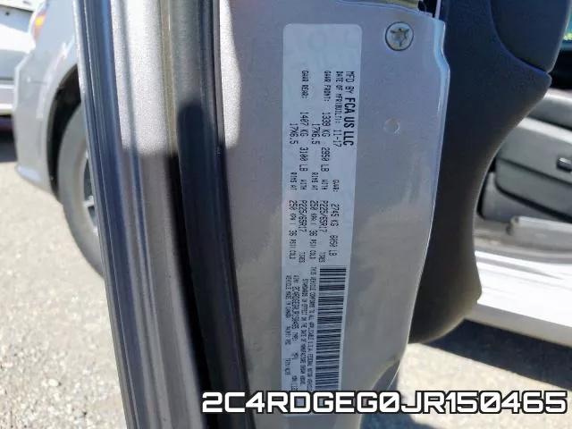 2C4RDGEG0JR150465 фото 2