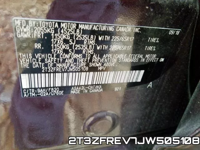 2T3ZFREV7JW505108 фото 2