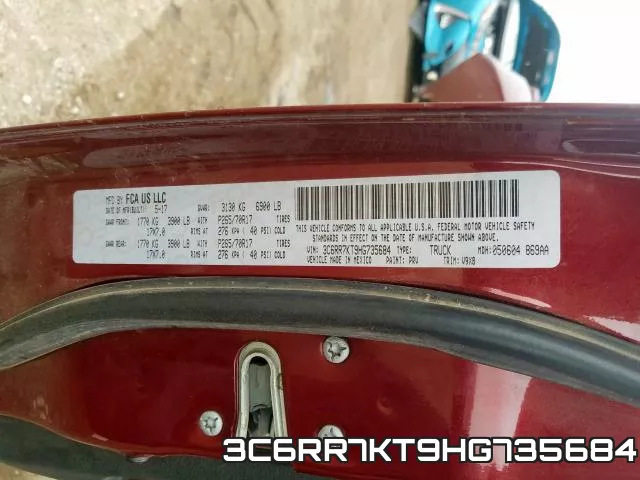 3C6RR7KT9HG735684 фото 2