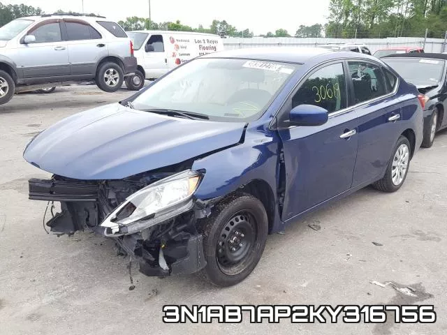 3N1AB7AP2KY316756 фото 3