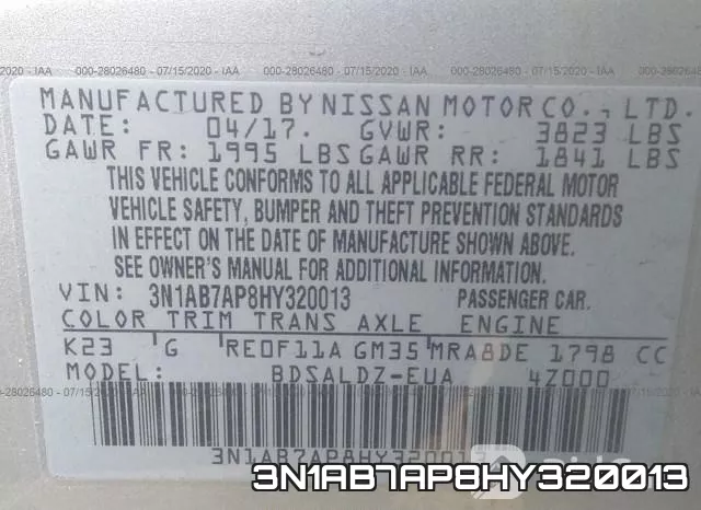 3N1AB7AP8HY320013 фото 10
