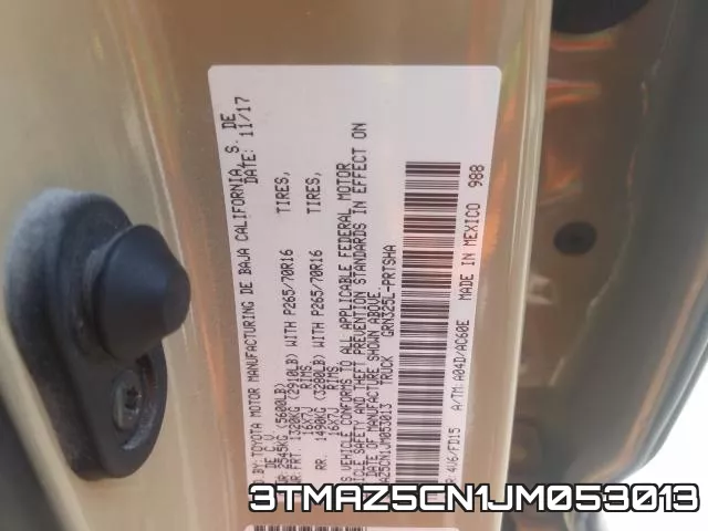 3TMAZ5CN1JM053013 фото 2