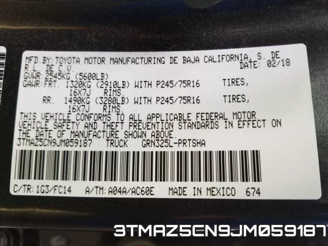 3TMAZ5CN9JM059187 фото 2