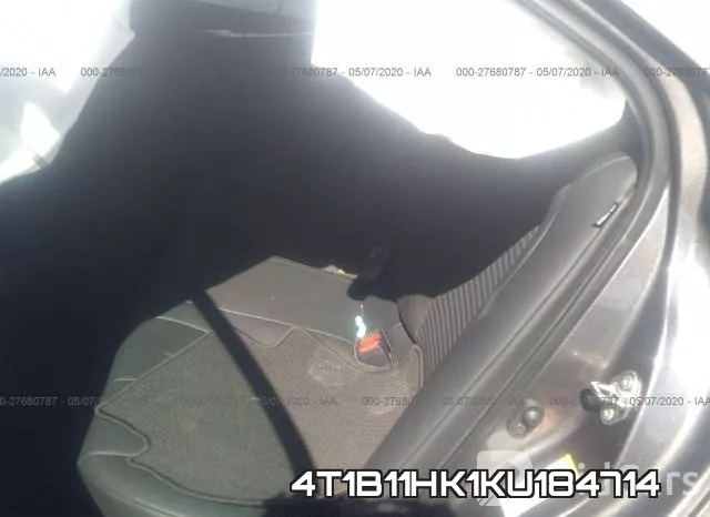 4T1B11HK1KU184714 фото 9