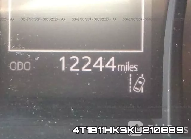 4T1B11HK3KU210889 фото 8