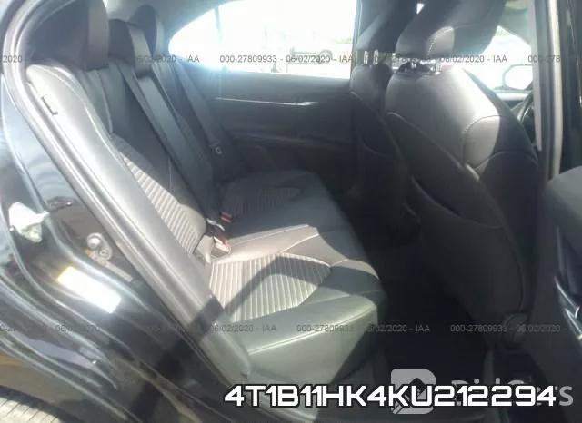 4T1B11HK4KU212294 фото 9
