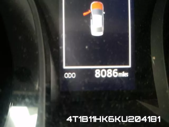 4T1B11HK6KU204181 фото 9