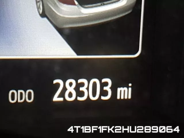 4T1BF1FK2HU289064 фото 9