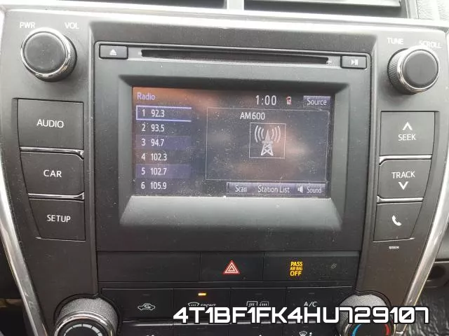 4T1BF1FK4HU729107 фото 10