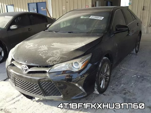 4T1BF1FKXHU317760 фото 3