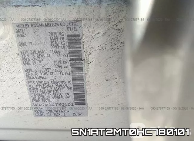 5N1AT2MT0HC780101 фото 10