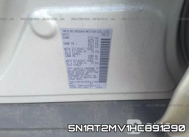 5N1AT2MV1HC891290 фото 10