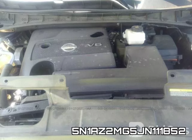 5N1AZ2MG5JN111852 фото 2