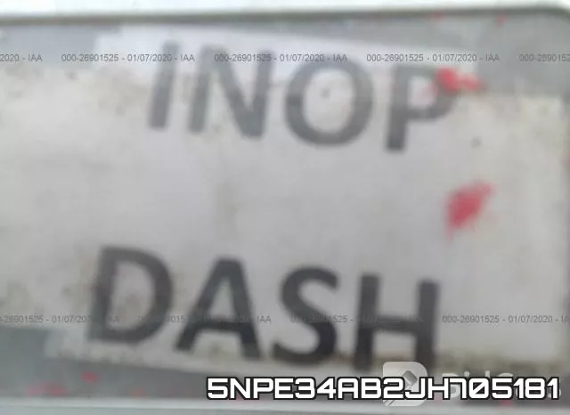 5NPE34AB2JH705181 фото 8