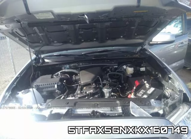 5TFAX5GNXKX160749 фото 2