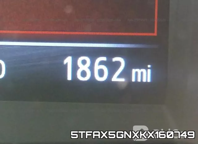 5TFAX5GNXKX160749 фото 8