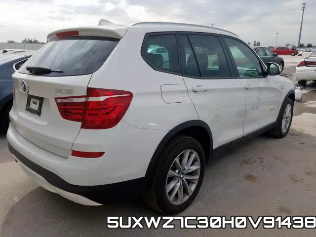 5UXWZ7C30H0V91438 фото 5