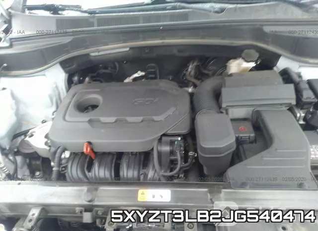 5XYZT3LB2JG540474 фото 2
