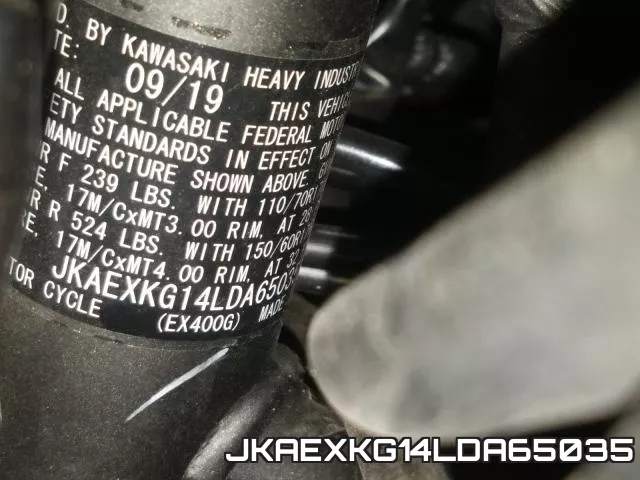 JKAEXKG14LDA65035 фото 2