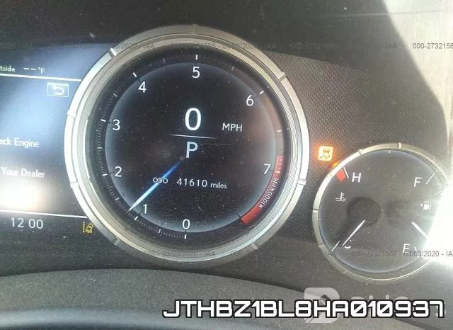 JTHBZ1BL8HA010937 фото 8