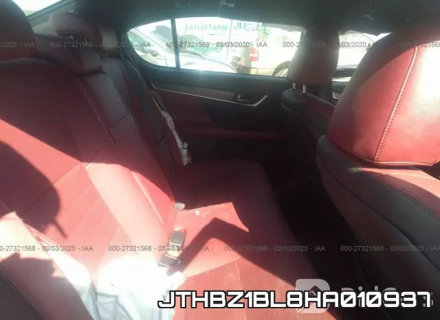 JTHBZ1BL8HA010937 фото 9