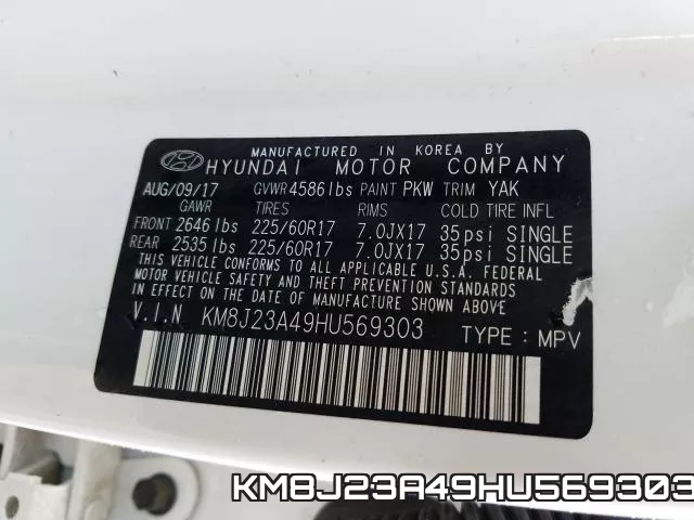 KM8J23A49HU569303 фото 2