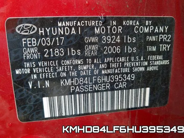 KMHD84LF6HU395349 фото 2