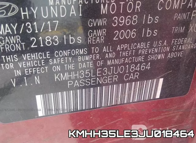 KMHH35LE3JU018464 фото 10