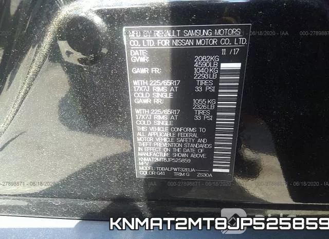 KNMAT2MT8JP525859 фото 10
