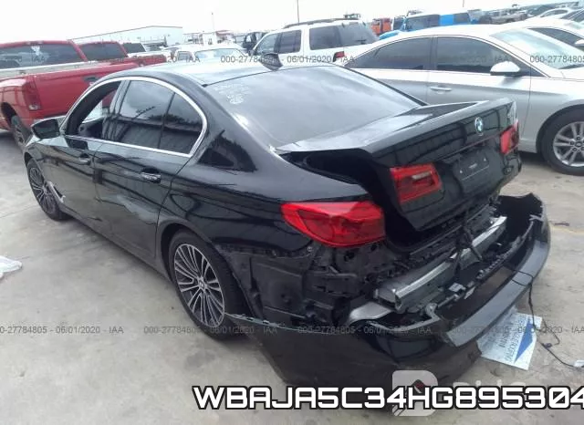 WBAJA5C34HG895304 фото 4