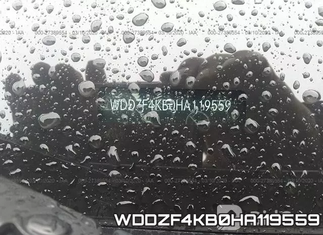 WDDZF4KB0HA119559 фото 10
