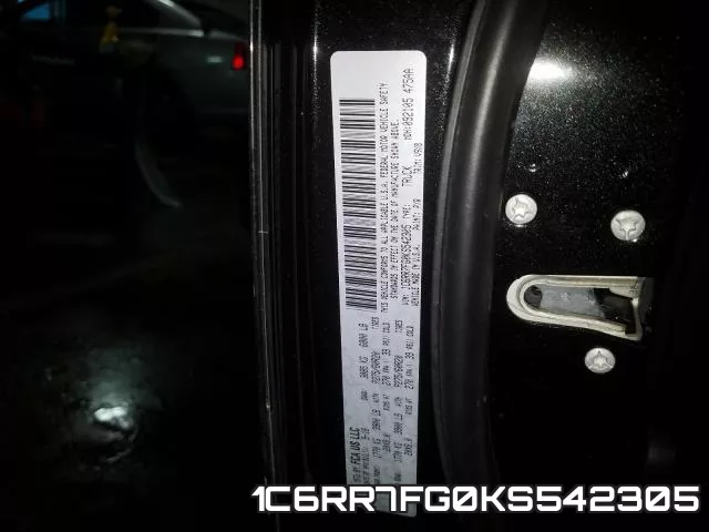 1C6RR7FG0KS542305 фото 2
