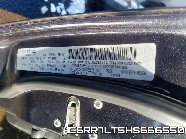 1C6RR7LT5HS666550 фото 2