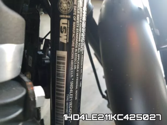 1HD4LE211KC425027 фото 2