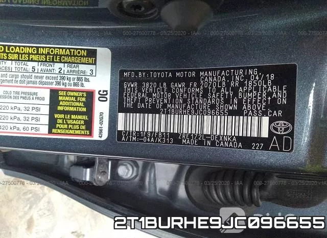 2T1BURHE9JC096655 фото 10