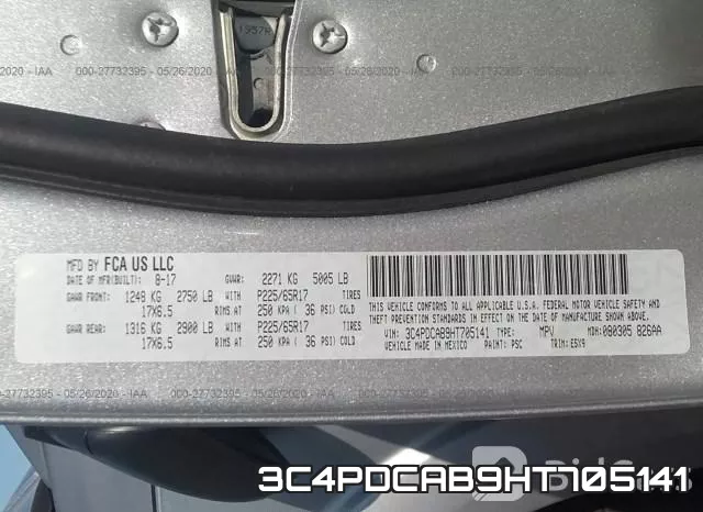 3C4PDCAB9HT705141 фото 10