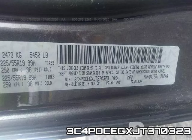 3C4PDCEGXJT370323 фото 10