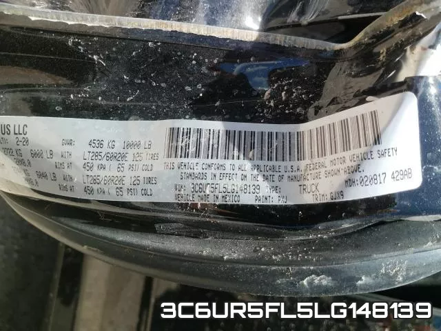 3C6UR5FL5LG148139 фото 2