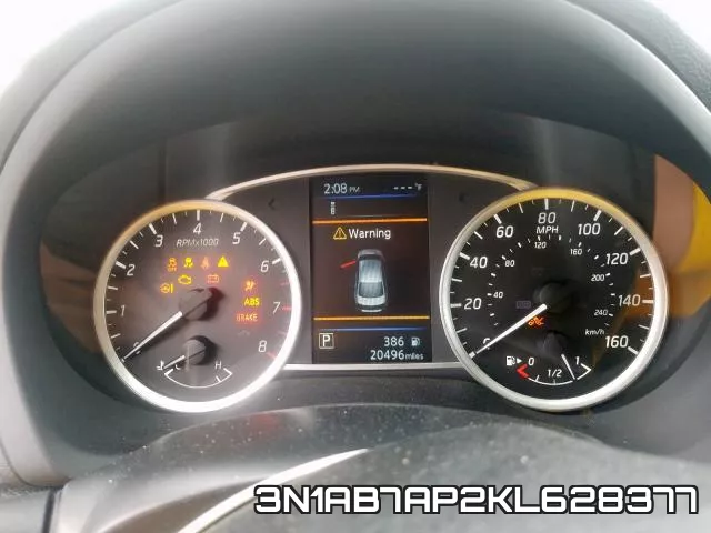3N1AB7AP2KL628377 фото 9