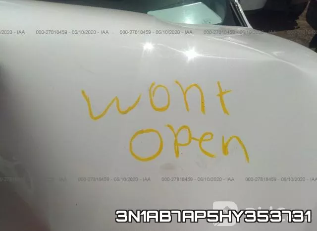3N1AB7AP5HY353731 фото 2