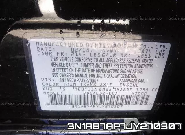 3N1AB7AP7JY270307 фото 10