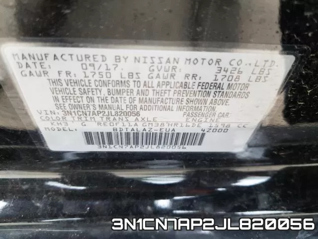 3N1CN7AP2JL820056 фото 2