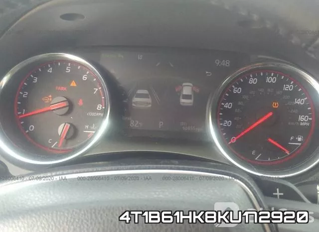 4T1B61HK8KU172920 фото 8