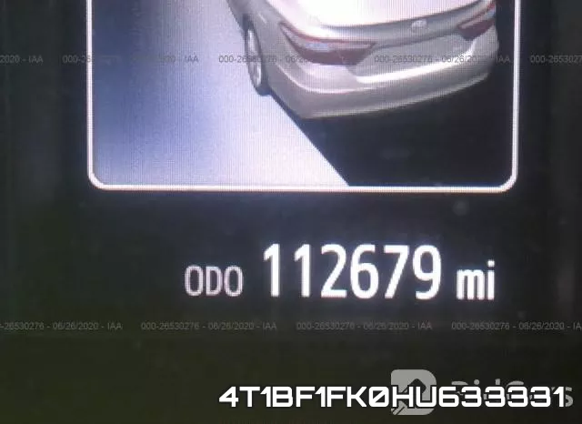 4T1BF1FK0HU633331 фото 8