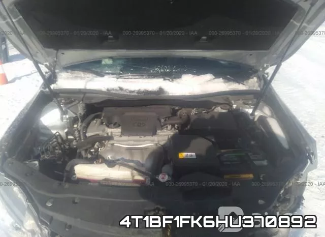 4T1BF1FK6HU370892 фото 2