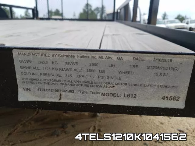 4TELS1210K1041562 фото 2