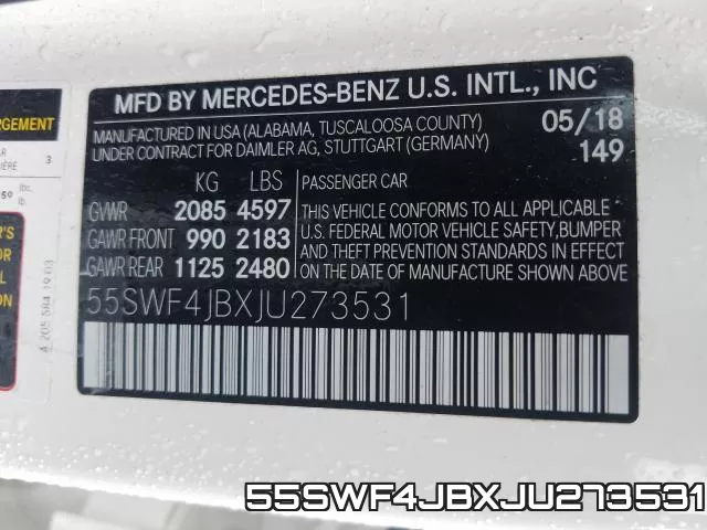 55SWF4JBXJU273531 фото 2
