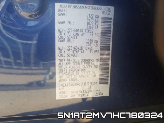 5N1AT2MV7HC780324 фото 2